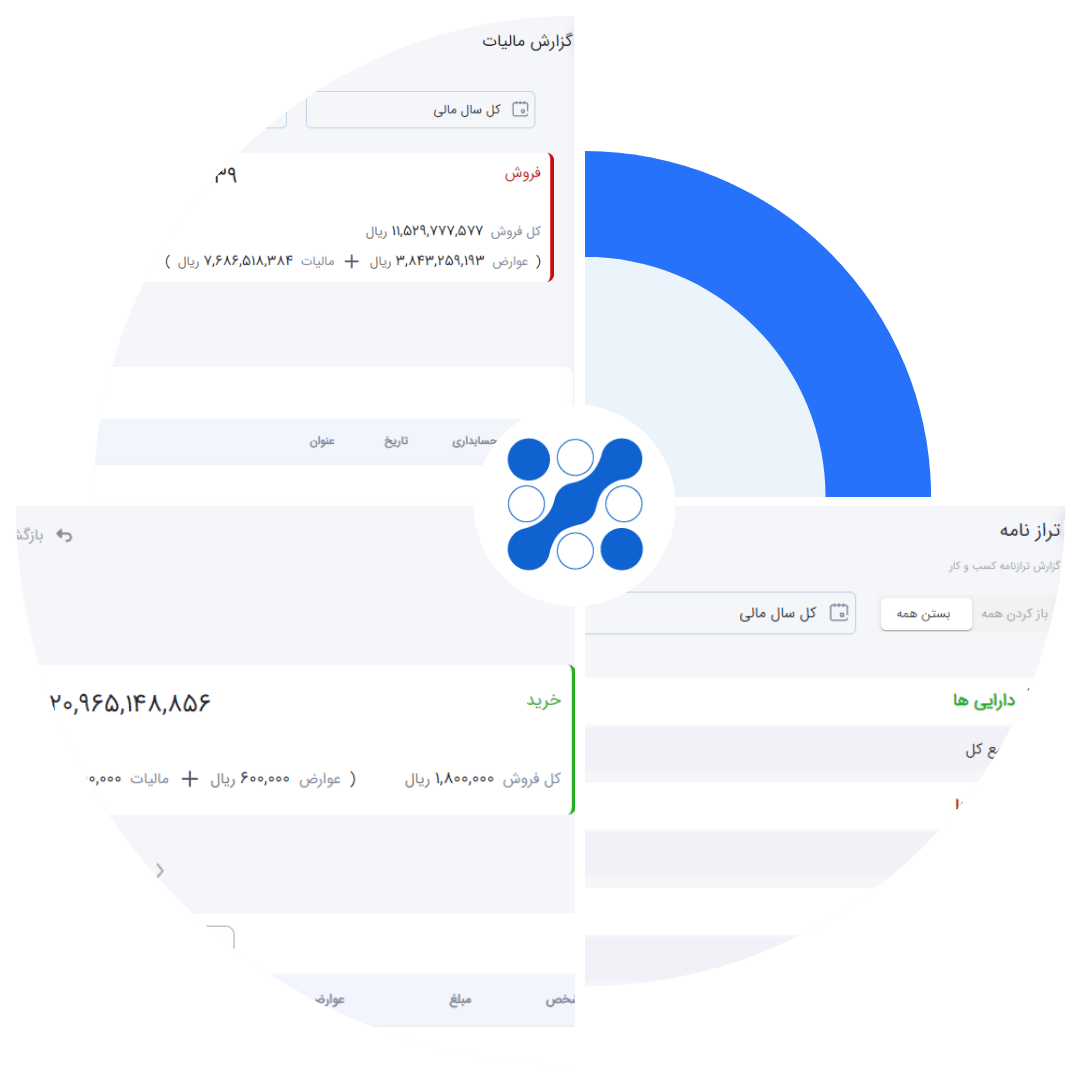 بهترین نرم افزار حسابداری خدماتی​