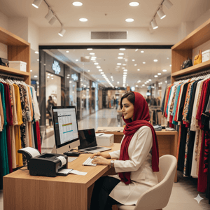 نرم افزار حسابداری برای مغازه للباس فروشی زنانه