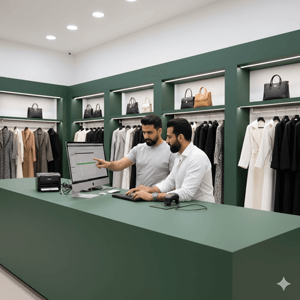 نرم افزار حسابداری برای مغازه مانتو فروشی