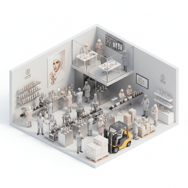 نرم افزار حسابداری تولیدی لوازم آرایشی