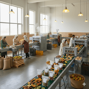 نرم افزار حسابداری تولیدی میوه خشک