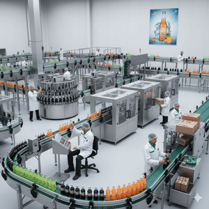 نرم افزار حسابداری تولیدی نوشیدنی