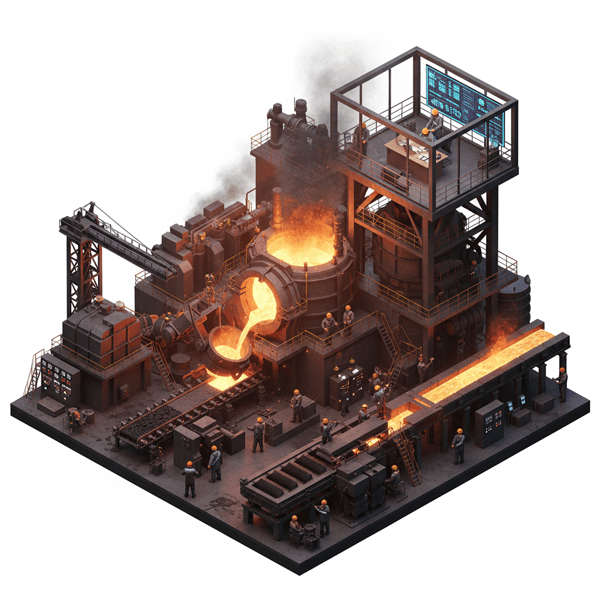 نرم افزار حسابداری تولیدی و ذوب آهن