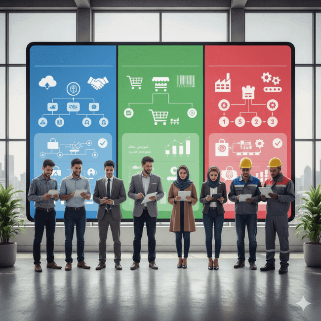 انواع حسابداری خدماتی بازرگانی و تولیدی